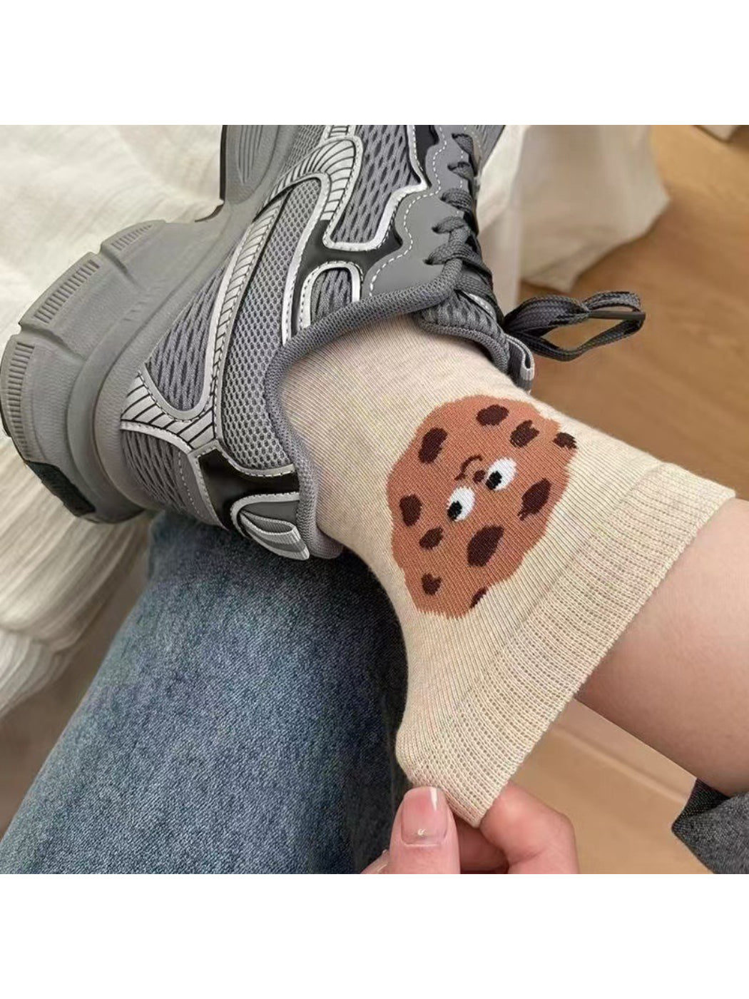 Rufia - Happy Snack Icons Crew Socks