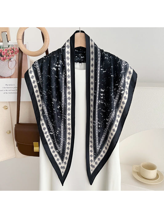 Scarvii Modern Geometric Triangle Scarf
