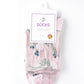 Rufia – Capsule Floral Pattern Crew Socks