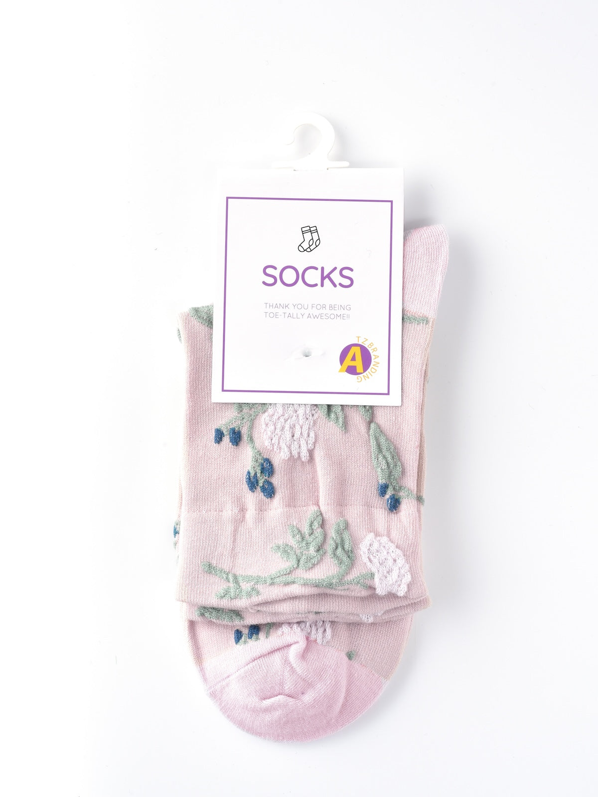 Rufia – Capsule Floral Pattern Crew Socks