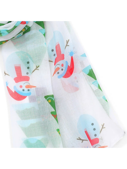 Scarvii - Christmas Snowman Holiday Scarf