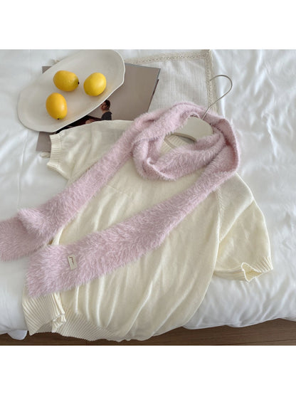 Scarvii - Fuzzy Soft Knit Scarf