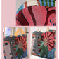Cosbai - Large Capacity Embroidered Tote Bag