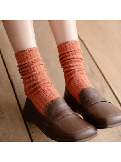 Rufia - Classic Ribbed Mid-Calf Crew Socks product image 2