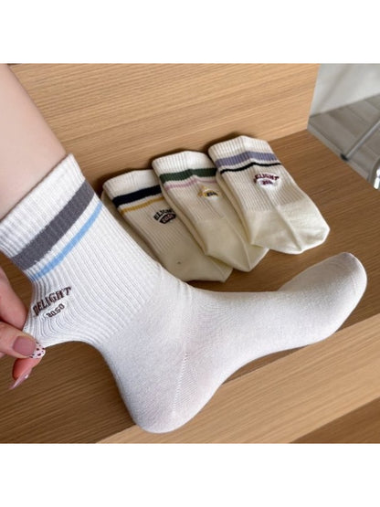 Rufia - Casual Stripe Crew Socks product image 2