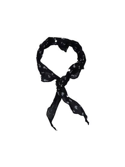 Scarvii - Printed Floral Fashion Triangle Bandana