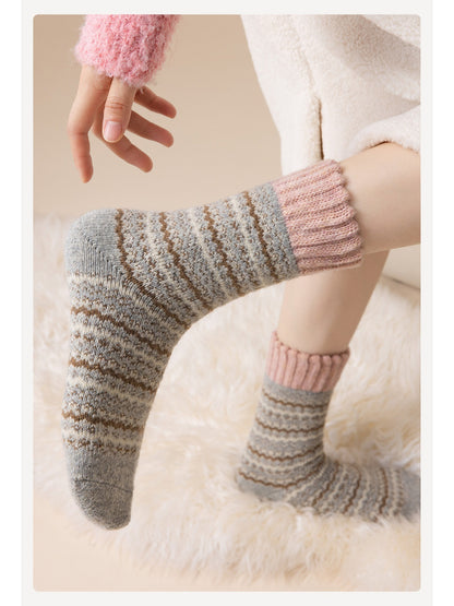 Rufia - Women's Thick Autumn Crew Socks