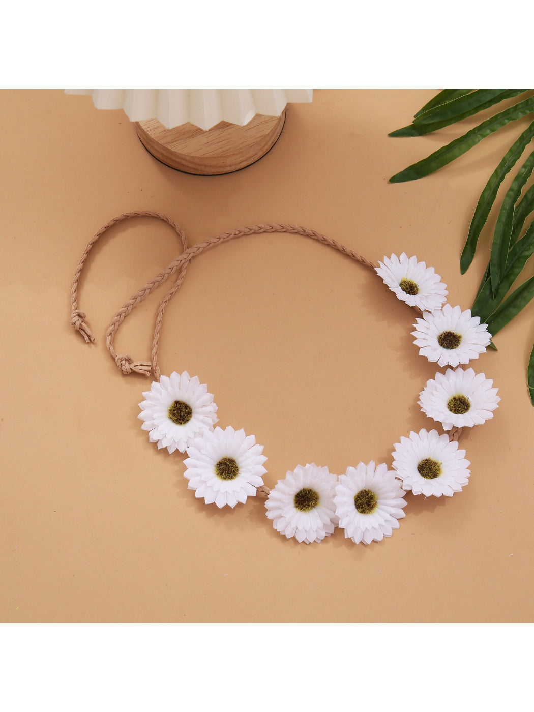 Hairish - Boho Daisy Chain Flower Hair Crown