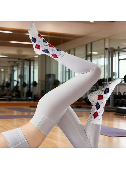 Rufia - Abstract Grip Five-Toe Training Socks