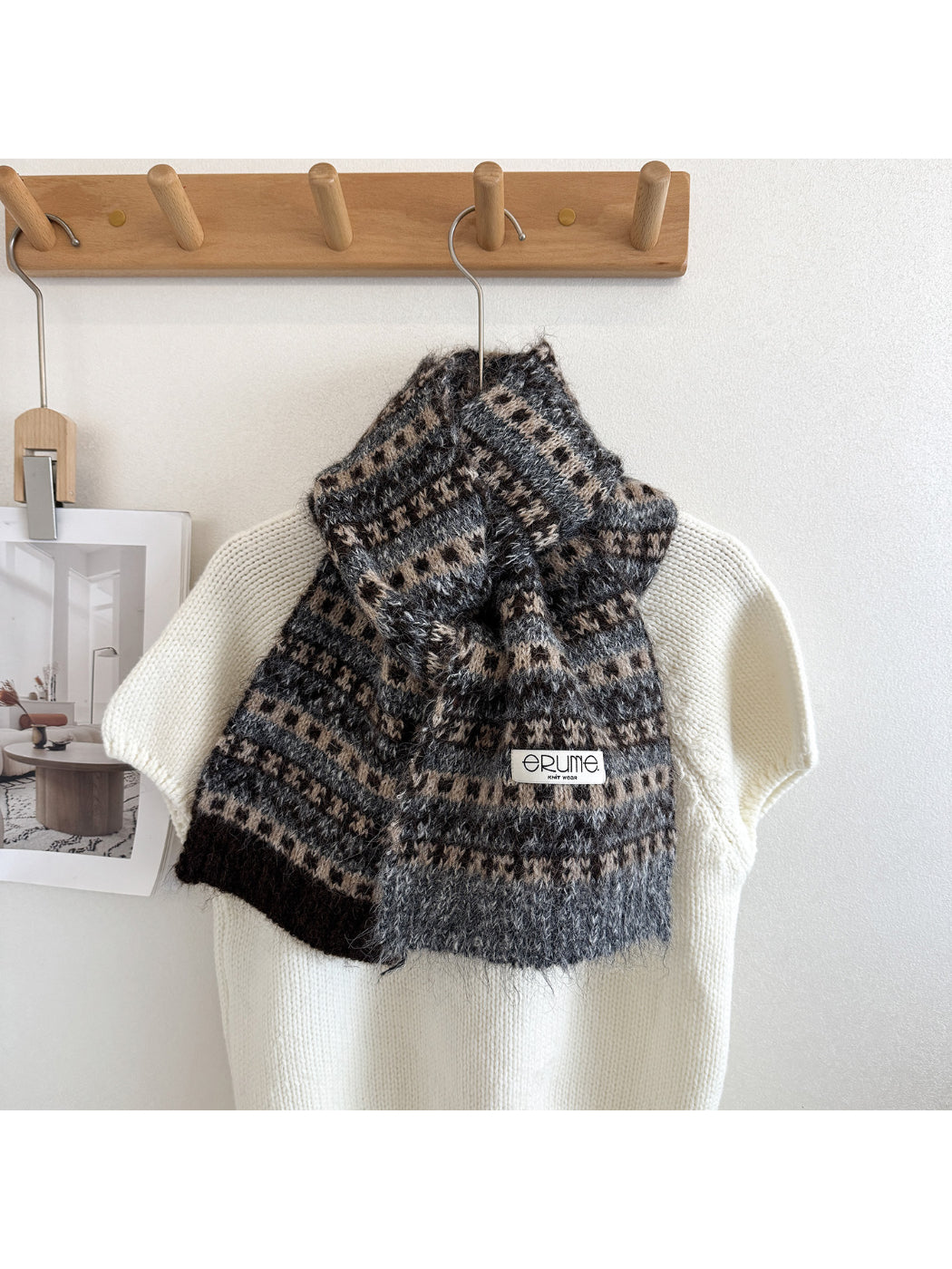 Scarvii - Cozy Fair Isle Winter Scarf
