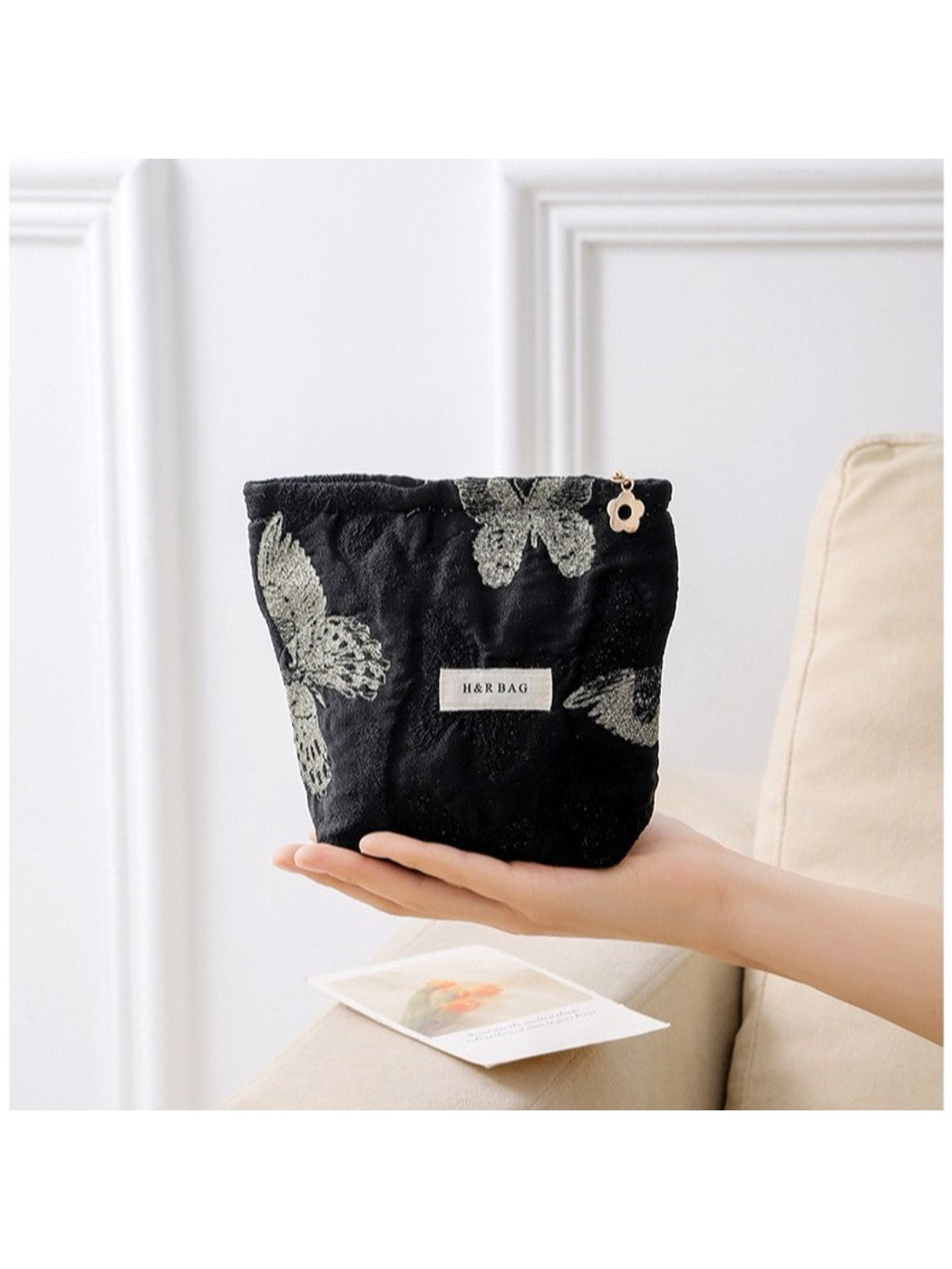 Cosbai Butterfly Pattern Women s Cosmetic Bag product image
