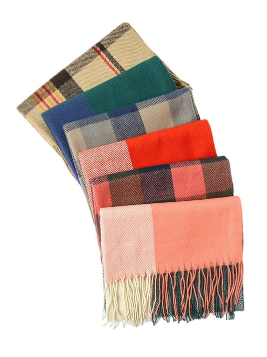 Scarvii - Winter Scarf with Colorful Plaids