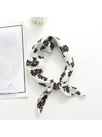 Scarvii - Floral Fashion Square Scarf