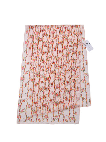 Scarvii - Vines Flower Print Scarf - Cool & Soft