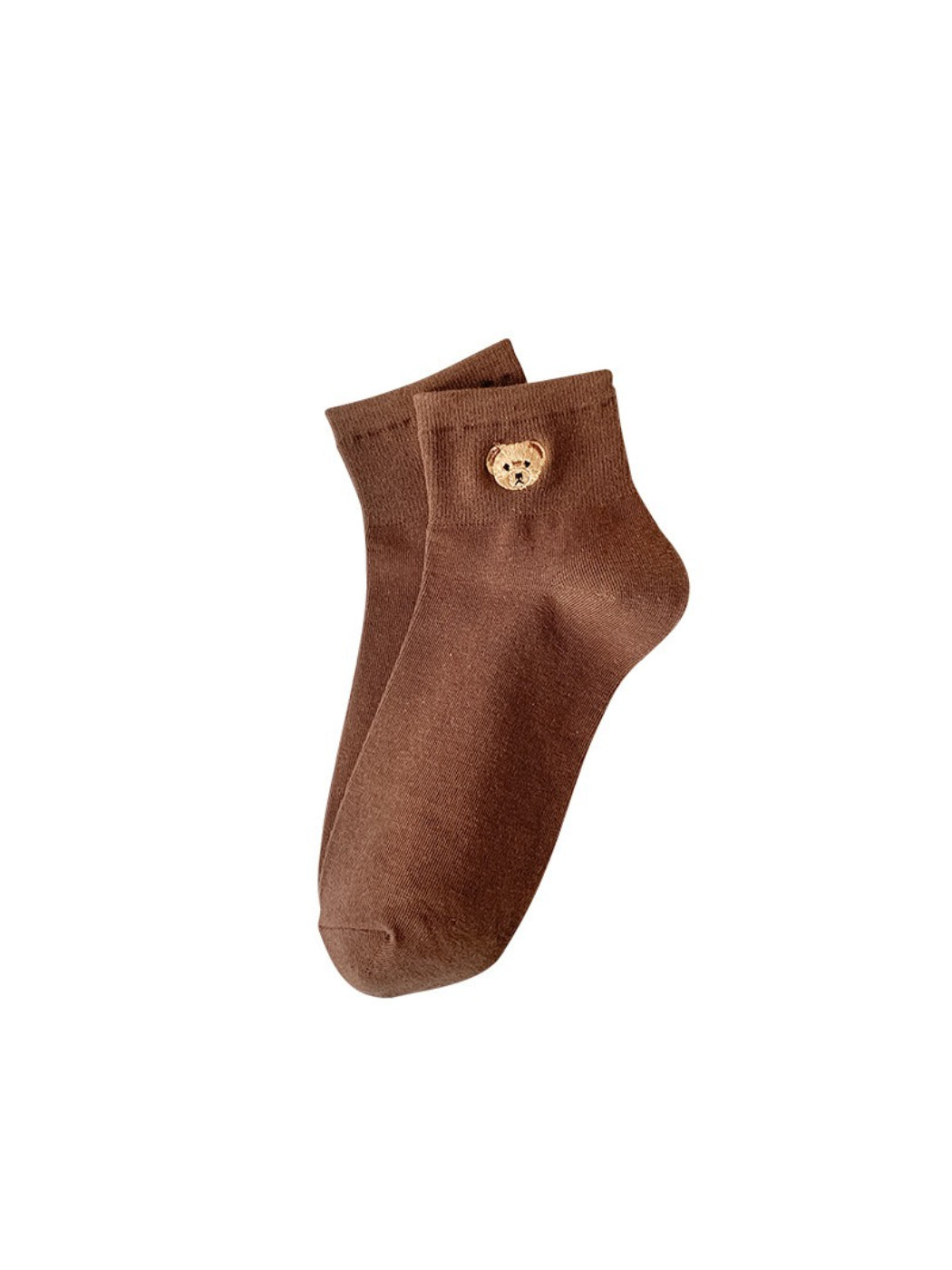 Rufia - Tiny Bear Patch Crew Socks
