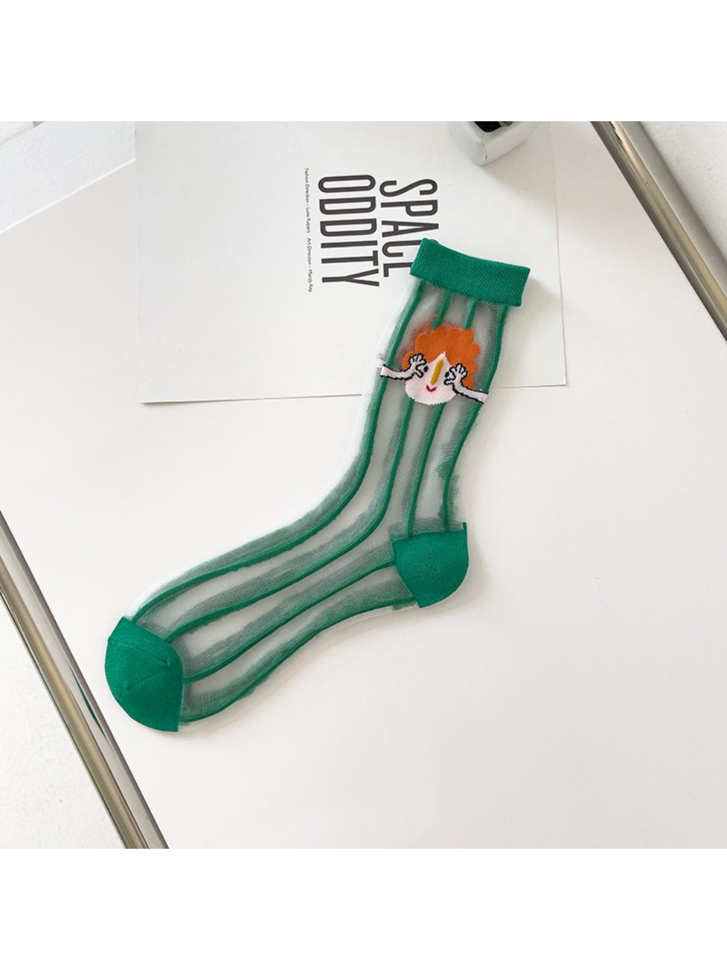 Rufia - Sheer Figure Crew Socks product image 6