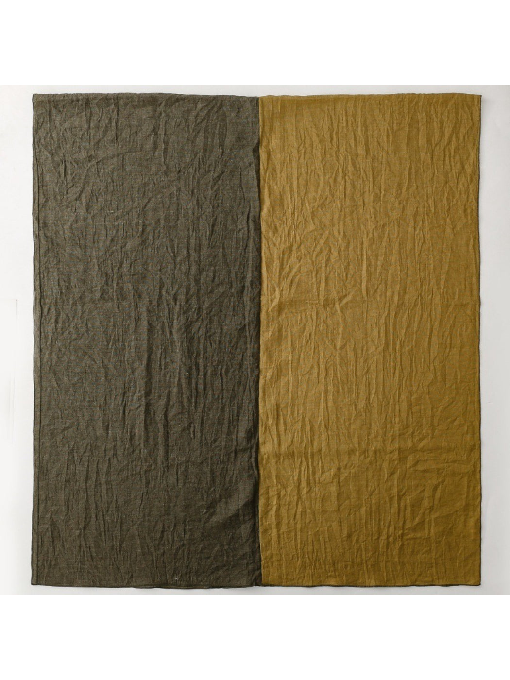Scarvii - Contrast Panel Soft Drape Everyday Scarf
