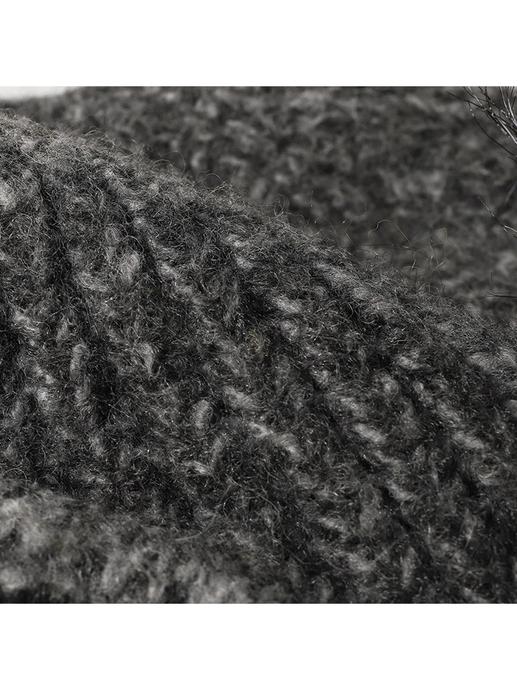 Haila - Braided Pom Earflap Knit Balaclava Hat