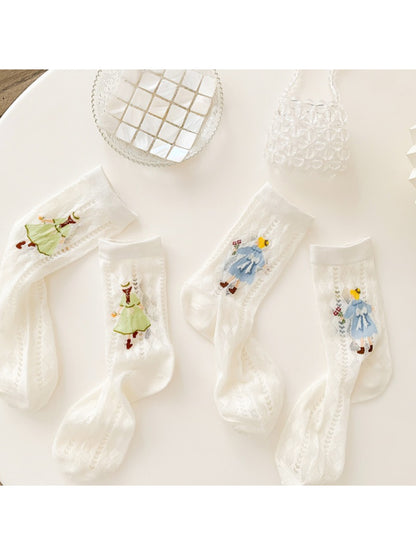 Rufia - Storybook Girl Sheer Crew Socks product image 1
