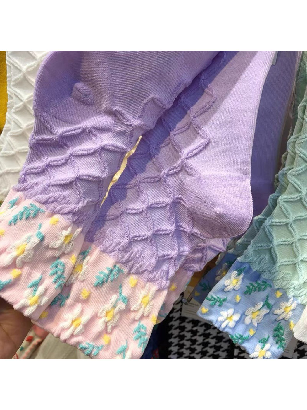 Rufia - Spring Daisy Crew Socks product image 5