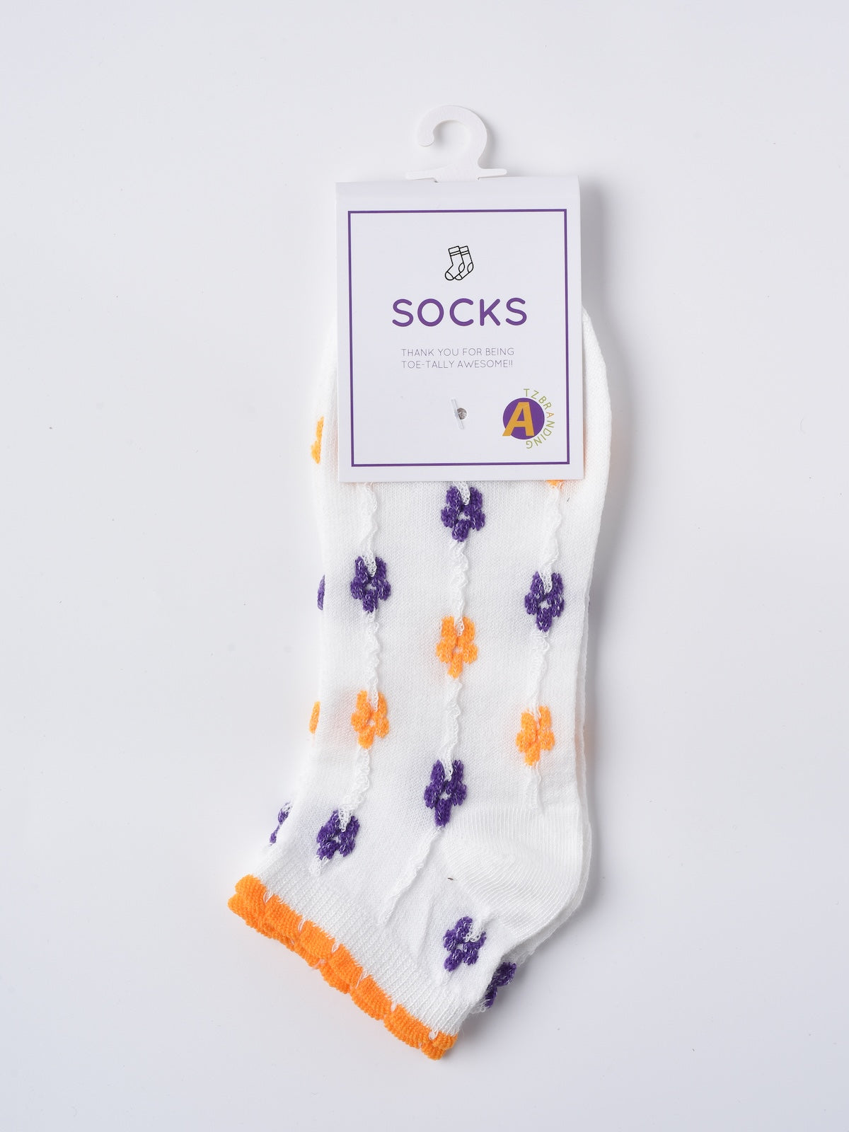 Rufia- Colorful Lace Trim Summer Low-Cut Socks