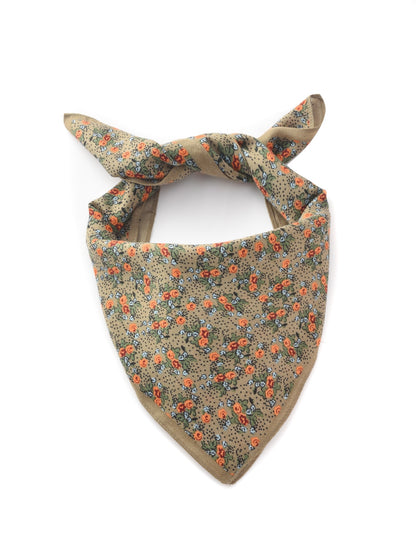 Scarvii - Vintage Floral Square Scarf