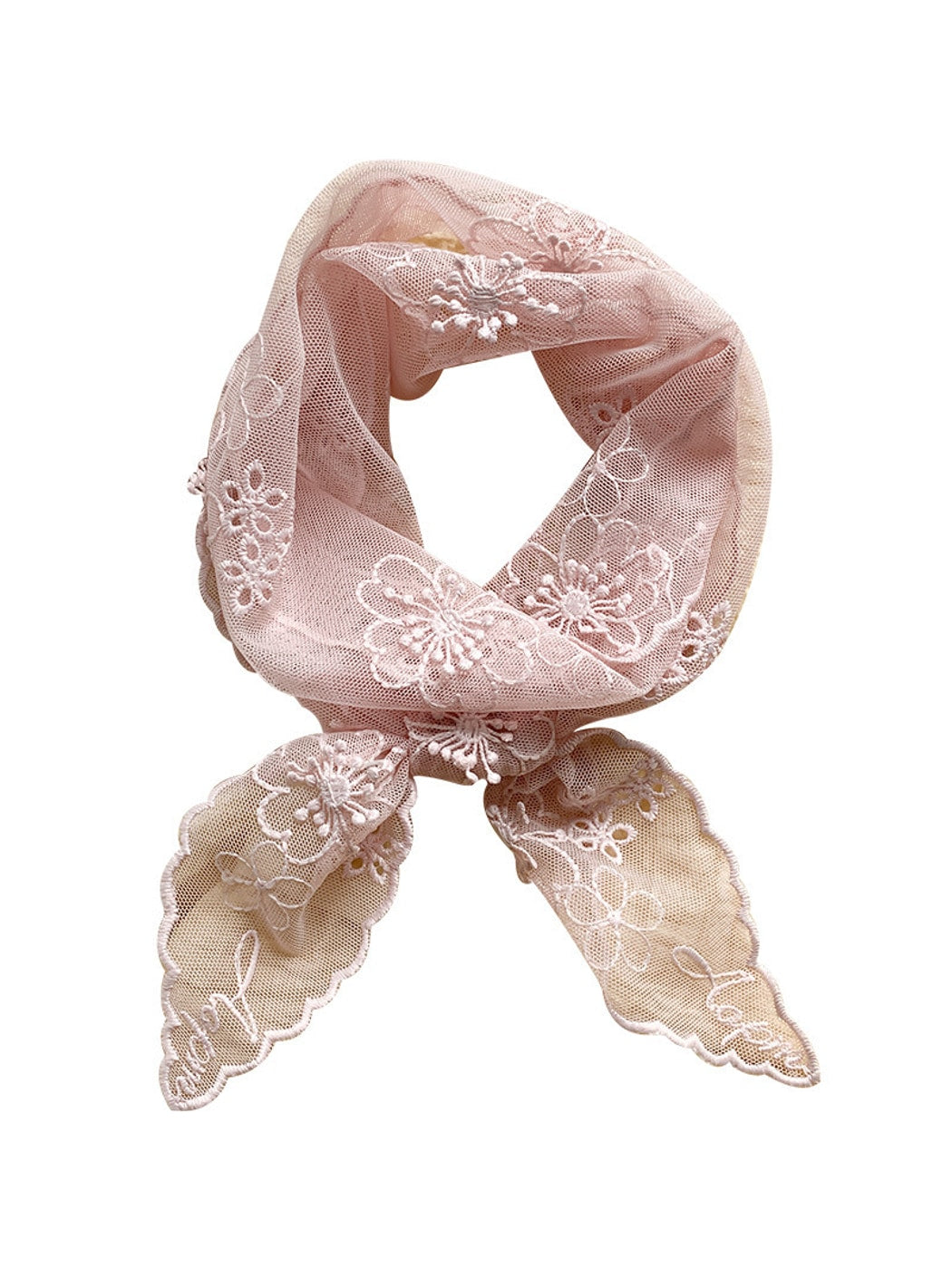 Scarvii - Long Narrow Lace Scarf
