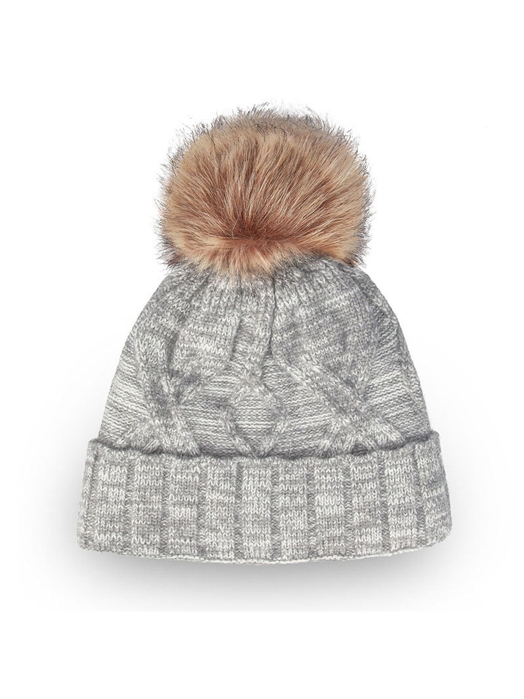 Haila - Minimalist Ribbed Cuff High Crown Knit Beanie
