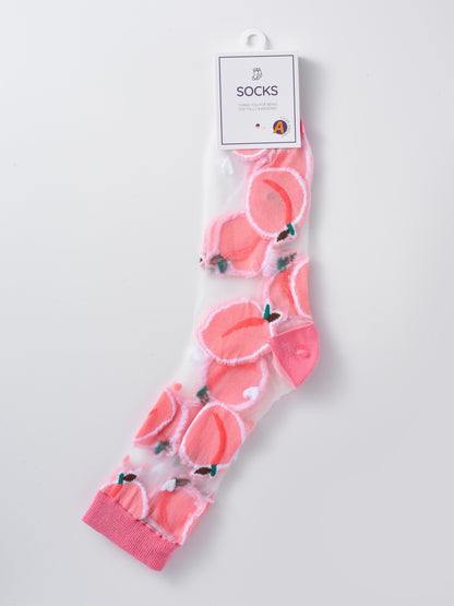 Rufia - Delicate Floral Summer Socks