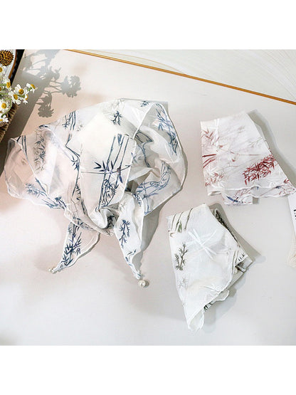 Scarvii - Watercolor Bamboo Headscarf