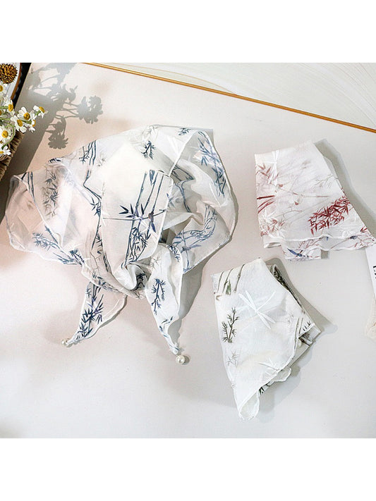Scarvii - Watercolor Bamboo Headscarf