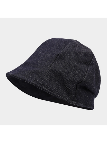 Haila - Vintage Denim Style Brim Hat