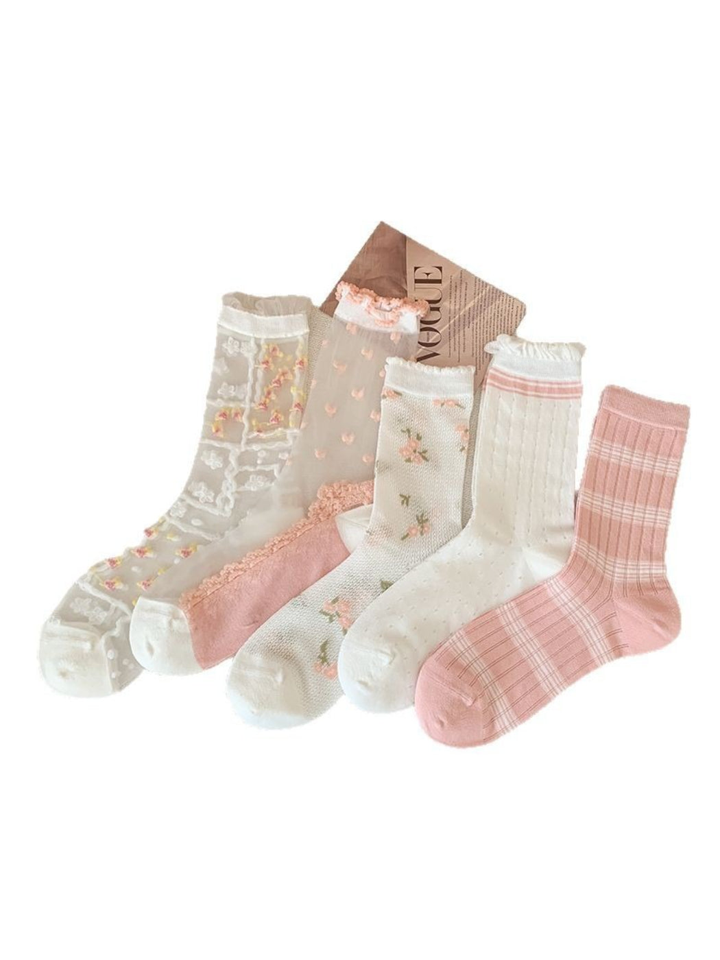 Rufia - Romantic Sheer Crew Socks product image 3
