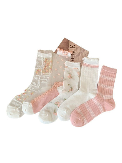 Rufia - Romantic Sheer Crew Socks product image 3