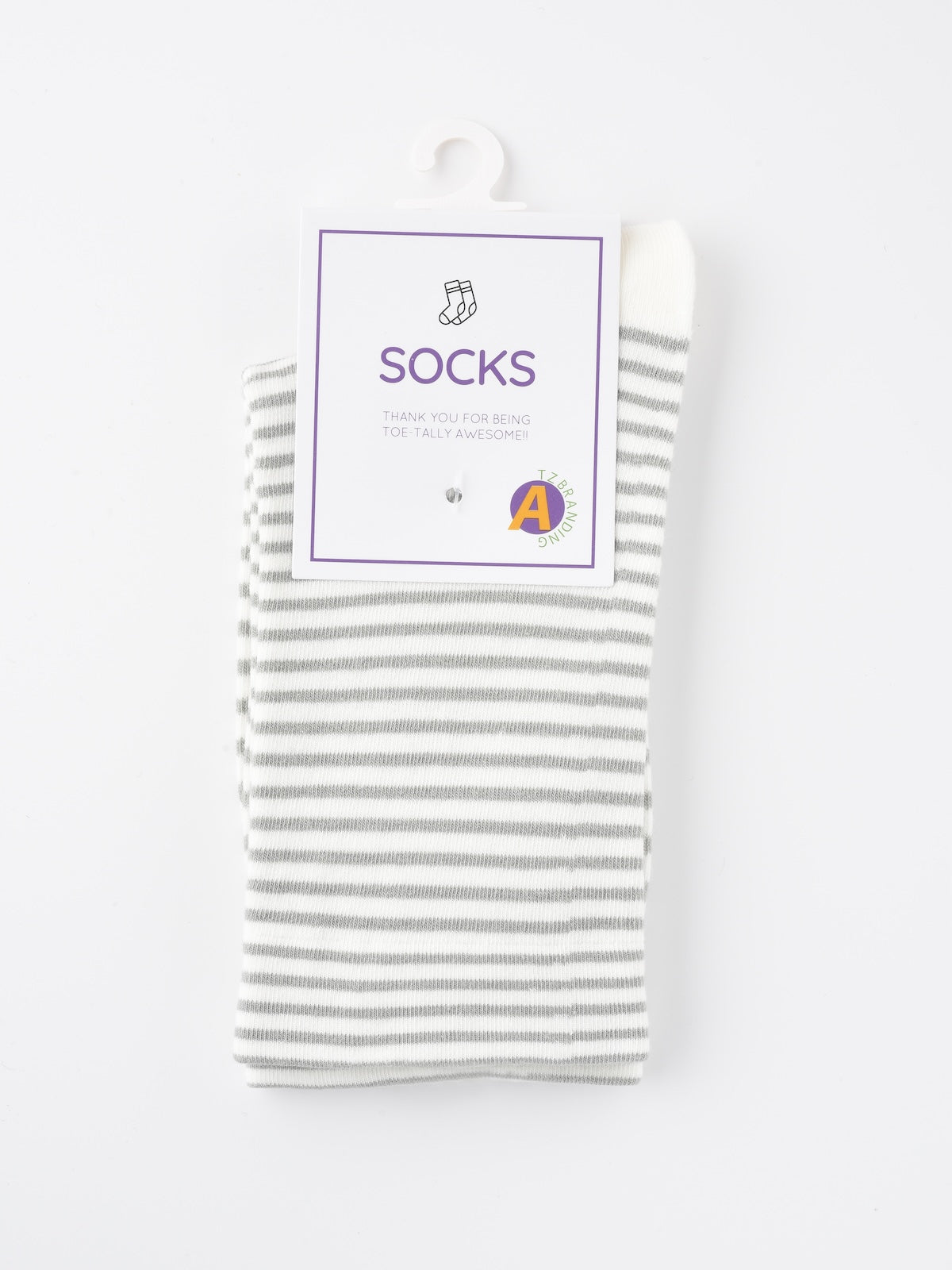Rufia - Colorful Striped Mid-Calf Socks