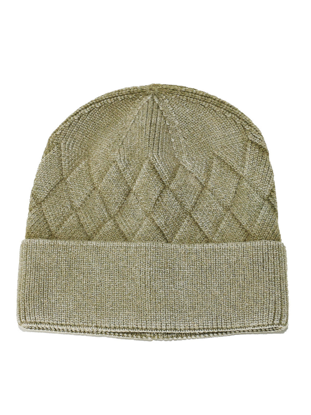 Haila Diamond Pattern Knit Beanie