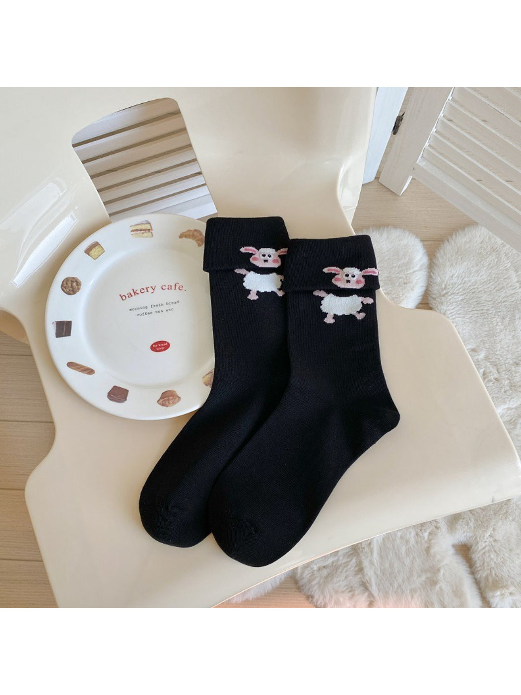 Rufia - Foldable Cuff Animal Character Crew Socks product image 4