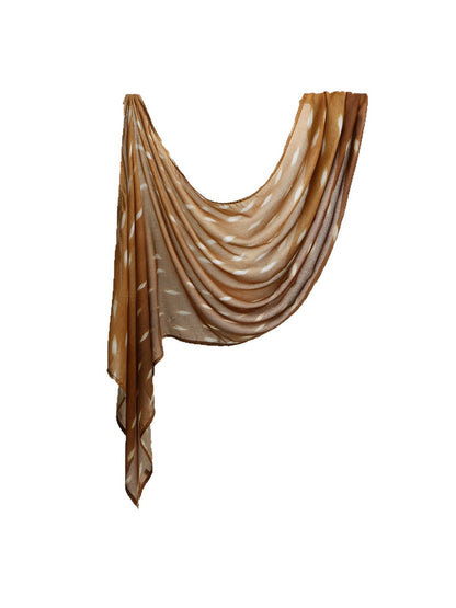 Scarvii - Abstract Fawn Print Fashion Scarf