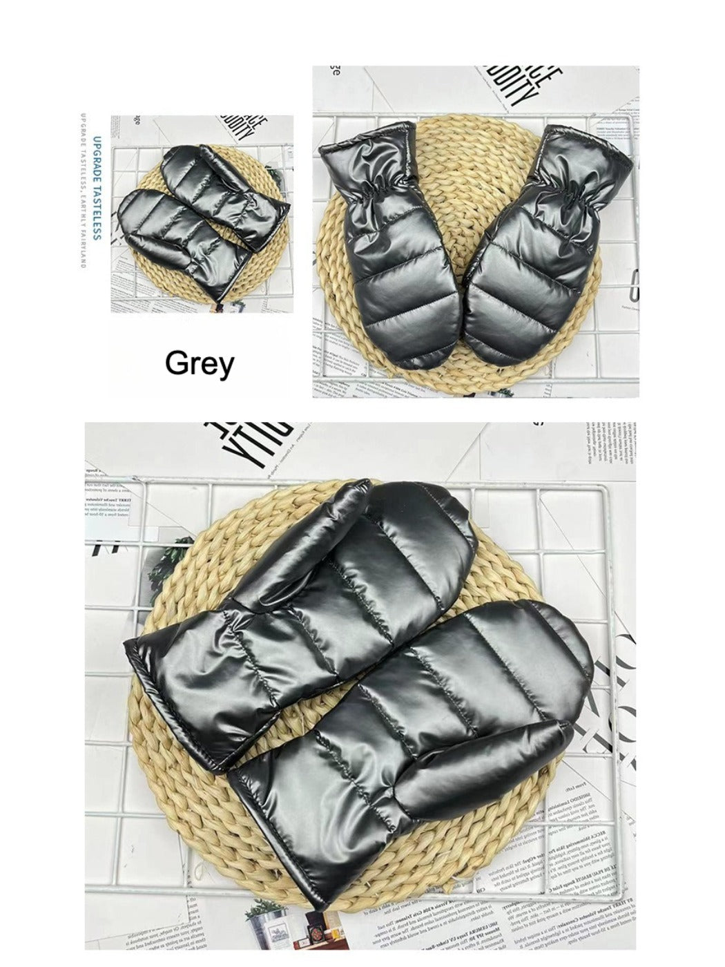 Gloving - No-wash Down-alternative Waterproof & Windproof Mittens