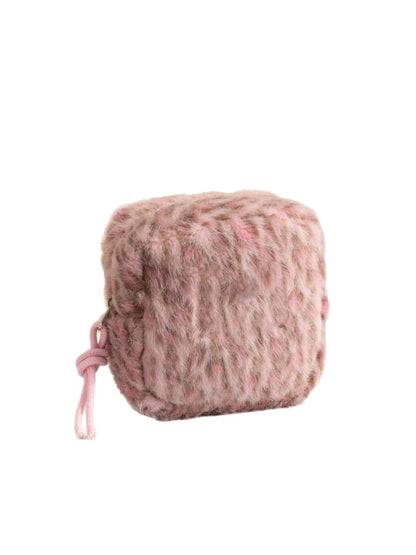 Cosbai - Simple and Stylish Leopard Print Zip Pouch