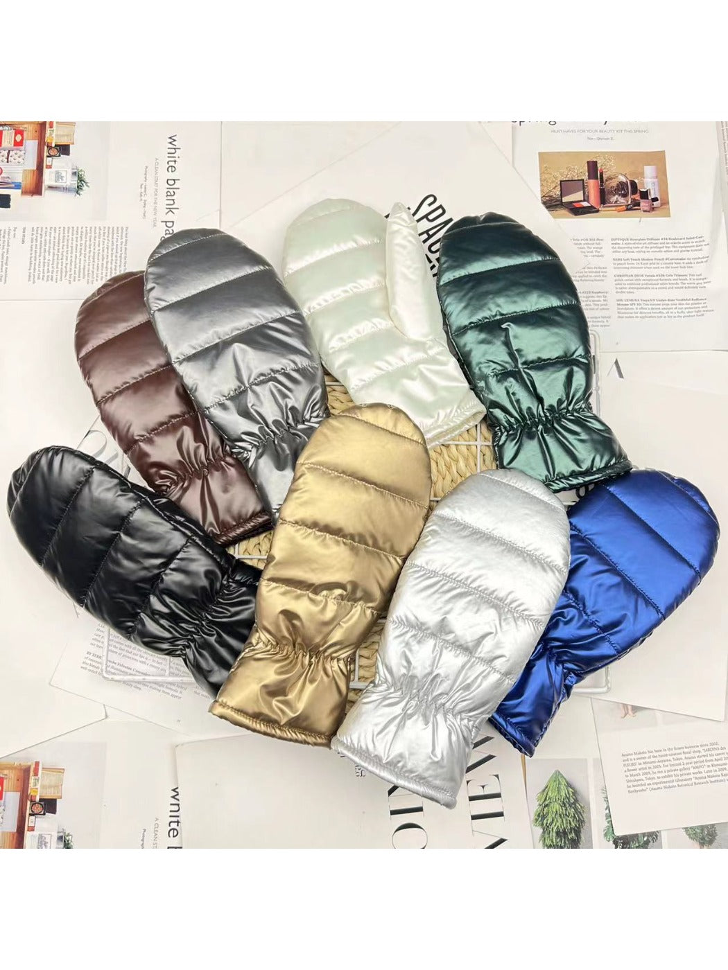 Gloving - No-wash Down-alternative Waterproof & Windproof Mittens