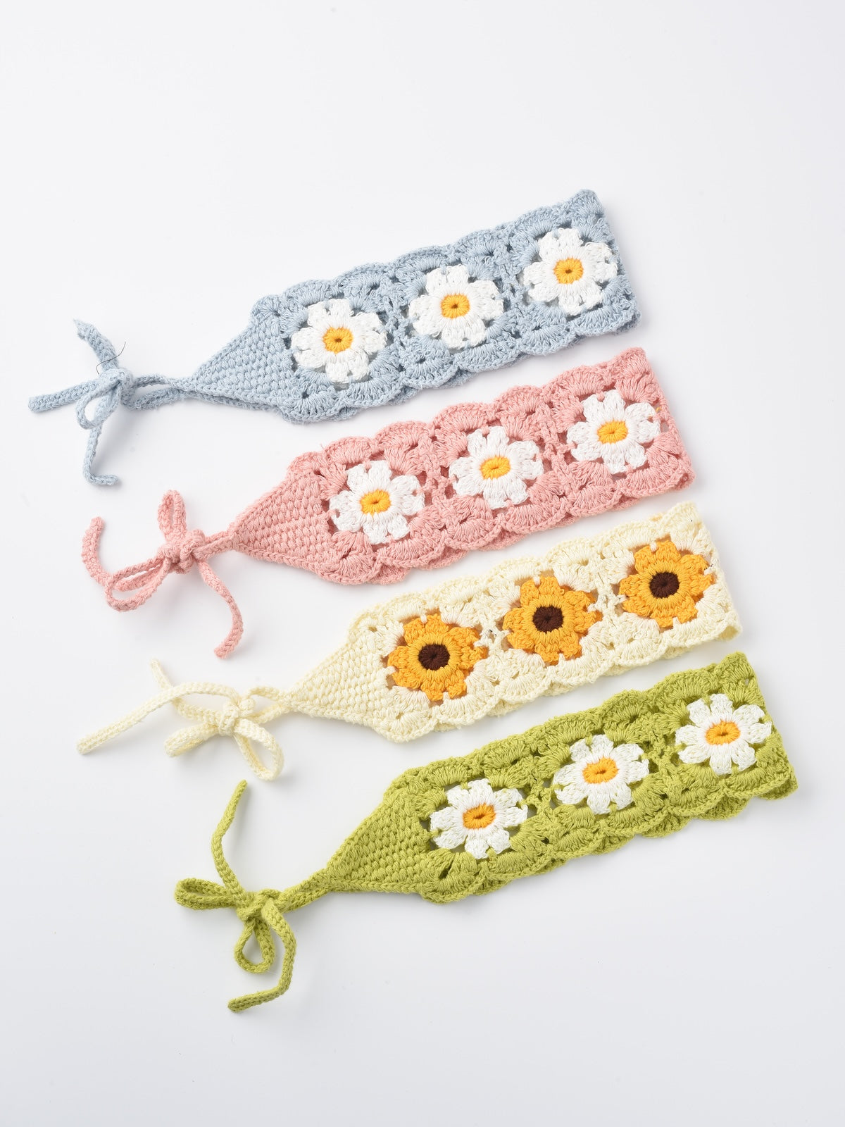 Haila - Crochet Flower Hairband - Summer's Perfect Accessory