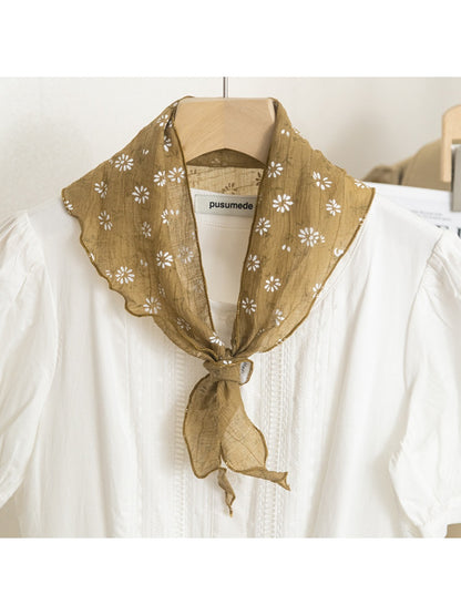 Scarvii - Floral Triangle Scarf