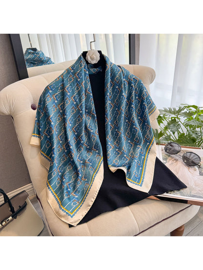 Scarvii - Hourglass Pattern Square Scarf
