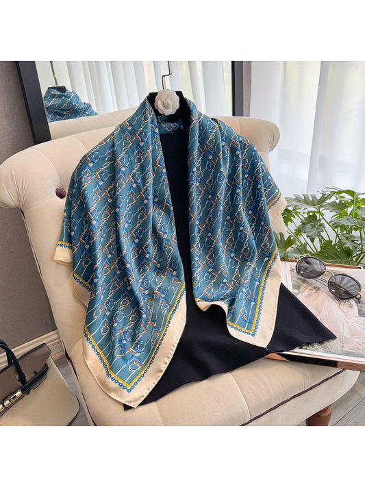 Scarvii - Hourglass Pattern Square Scarf