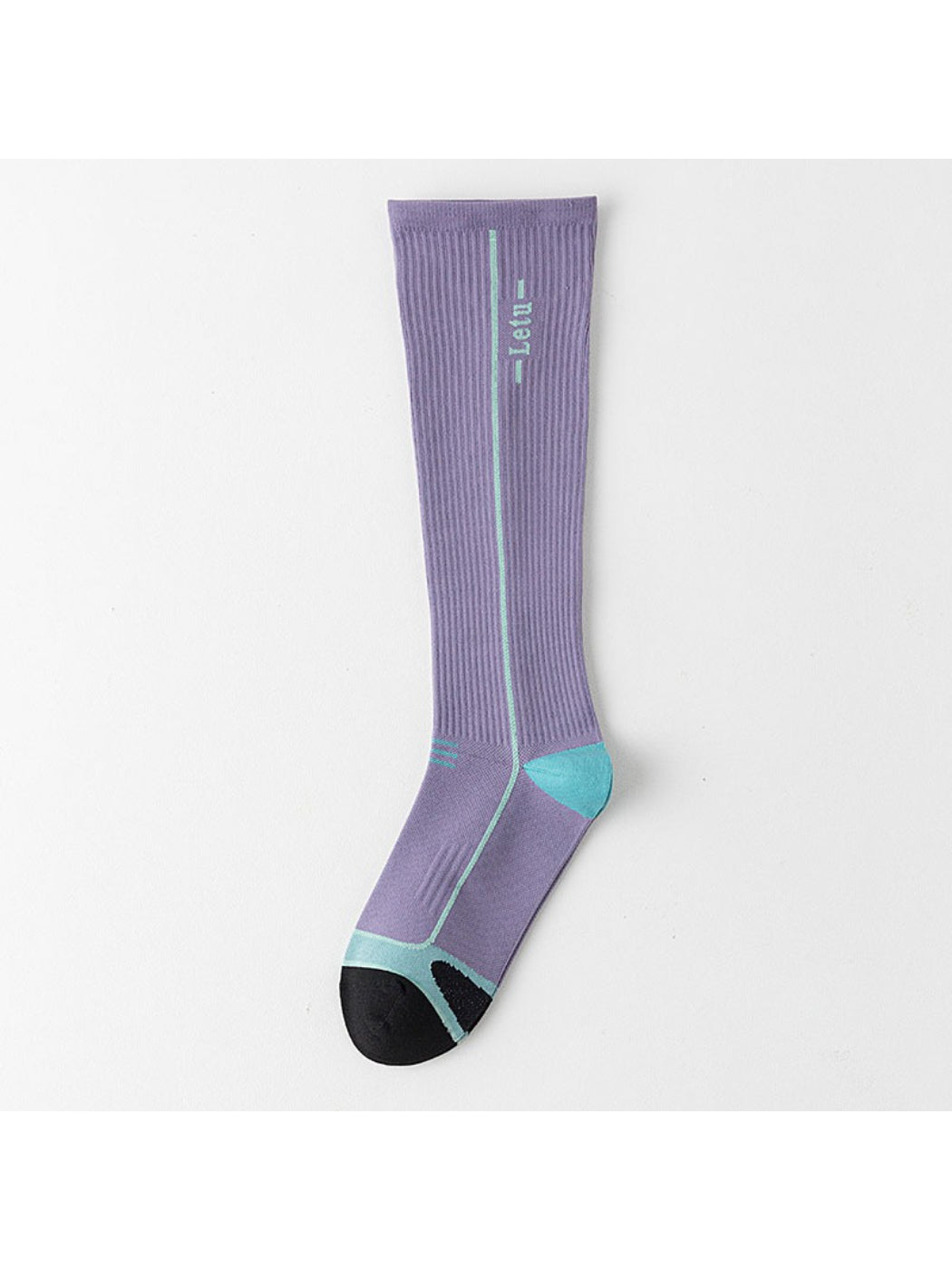 Rufia - Ribbed Ruffle Trim Mid-Calf Socks product image 9