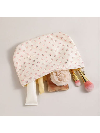 Cosbai - Sweet Floral Cosmetic Pouch Organizer Bag