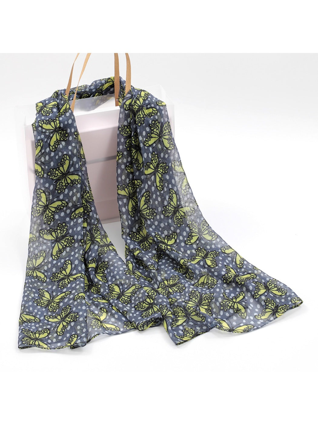 Scarvii - Autumn & Winter Butterfly Print Women's Scarf