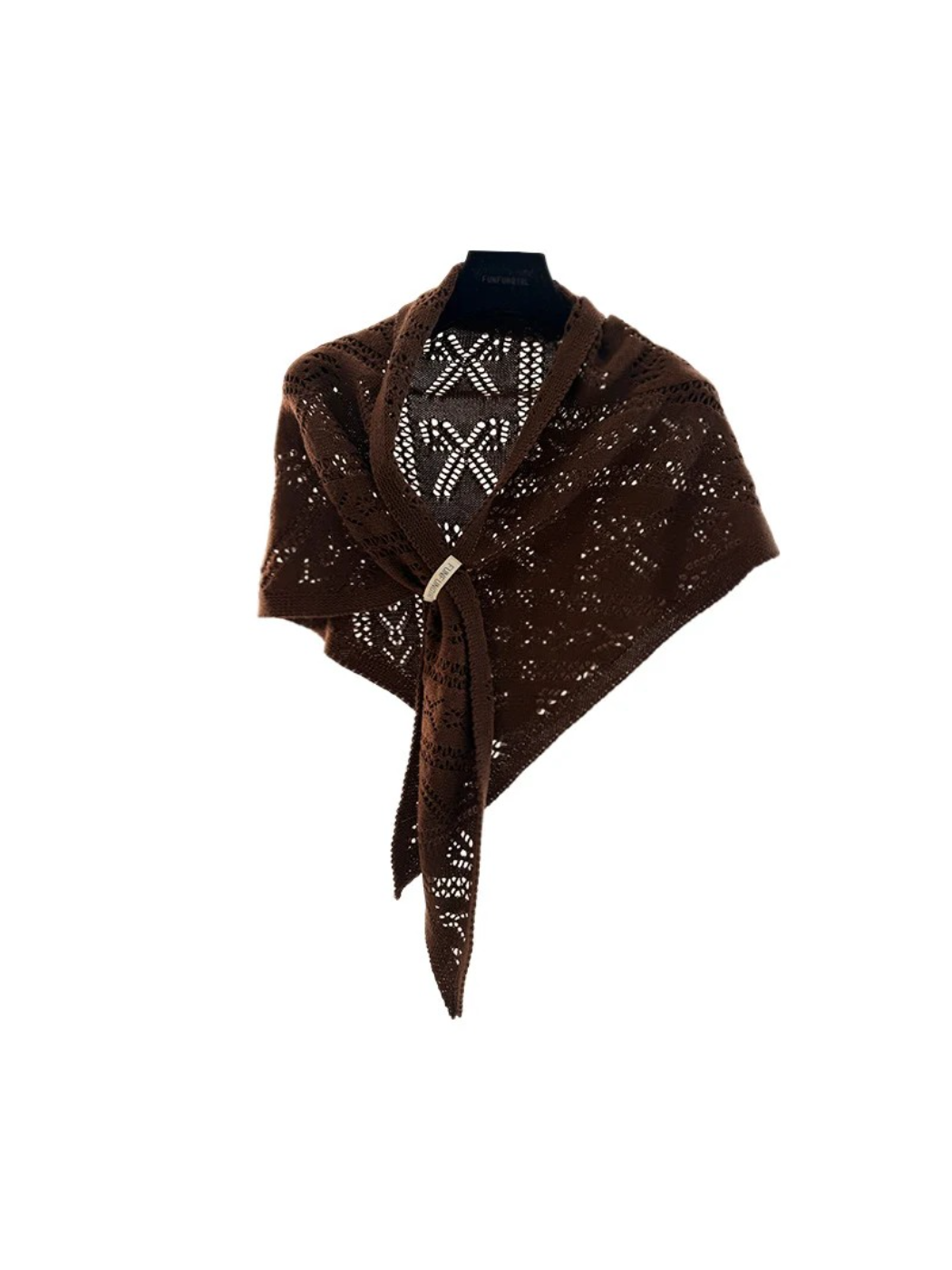 Scarvii - Textured Crochet Triangle Wrap