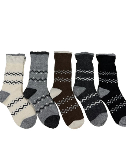 Rufia - Thick Everyday Casual Crew Socks